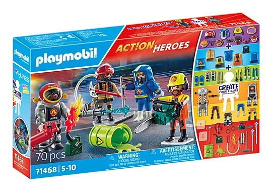 Playmobil My Figures: Fire Rescue