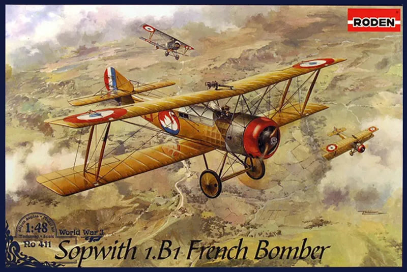 Roden Sopwith 1.B1 French Bomber 1:48 Scale Kit