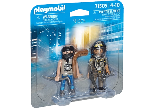 Playmobil Duo Pack Tactical Police with Thief