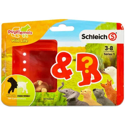 Schleich Puzzlemals Wild Life Assorted