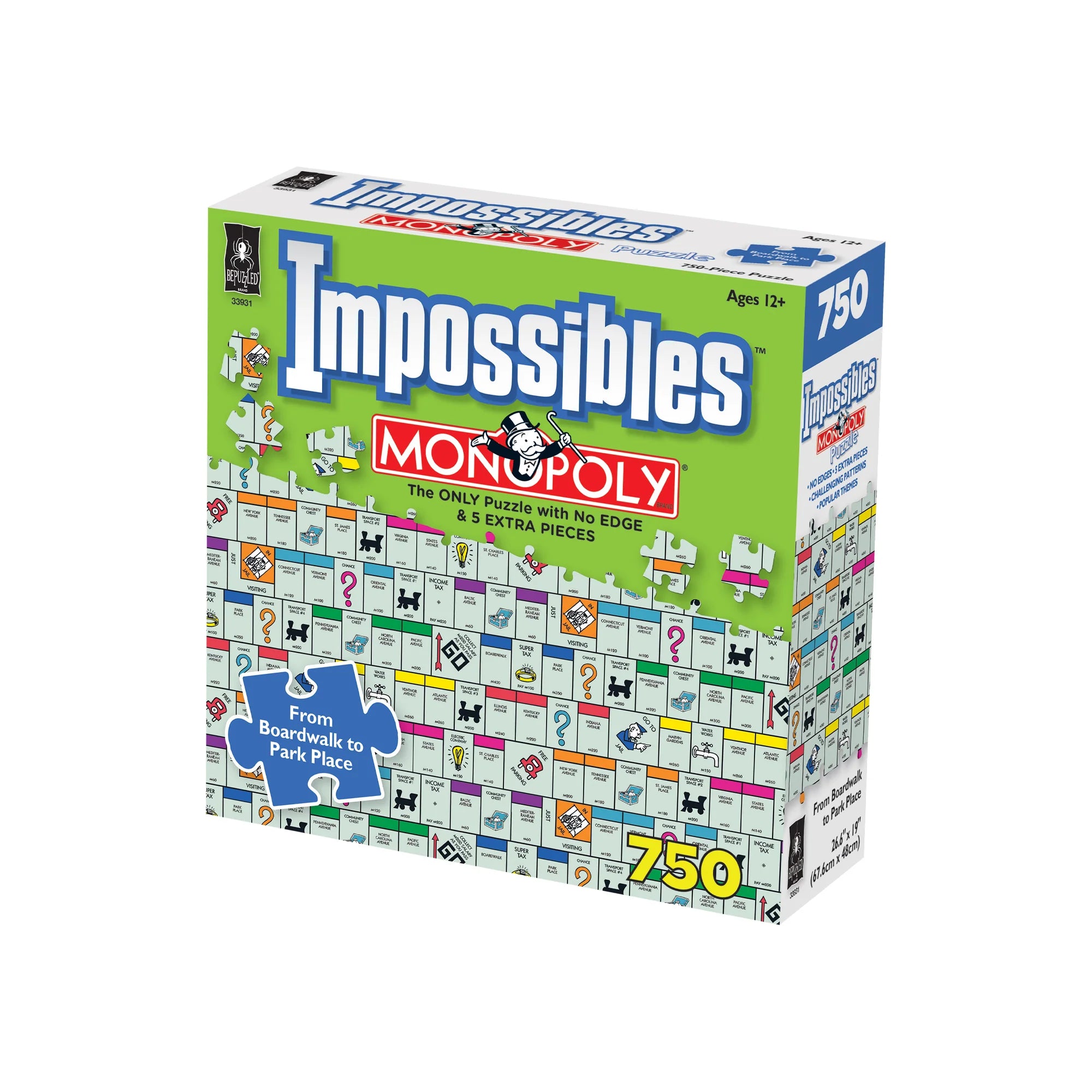 Impossibles Monopoly puzzle