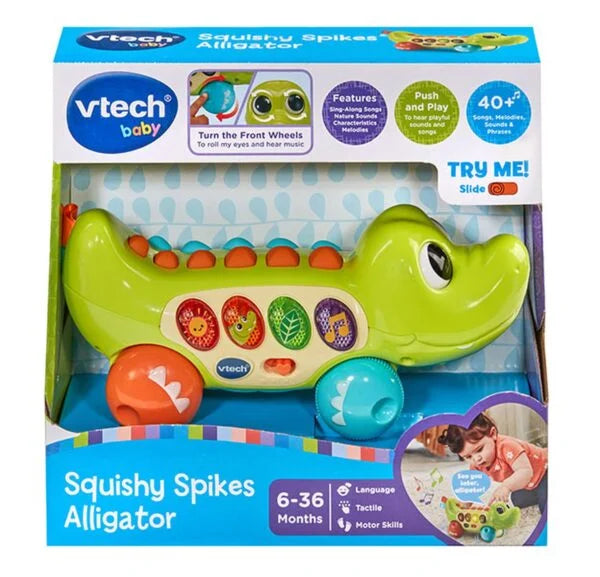 Vtech Squishy Spikes Alligator
