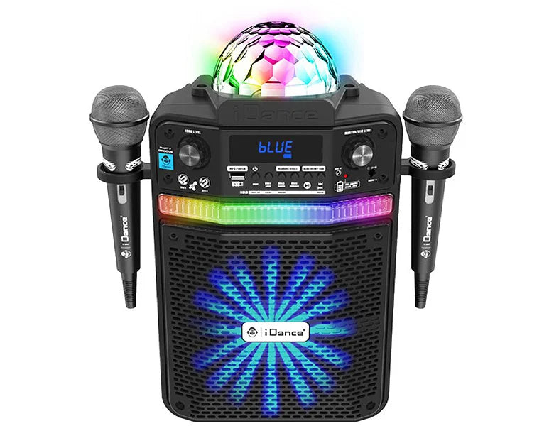 Party Groove 9 in 1 Karaoke Party System u0026 2 Mics