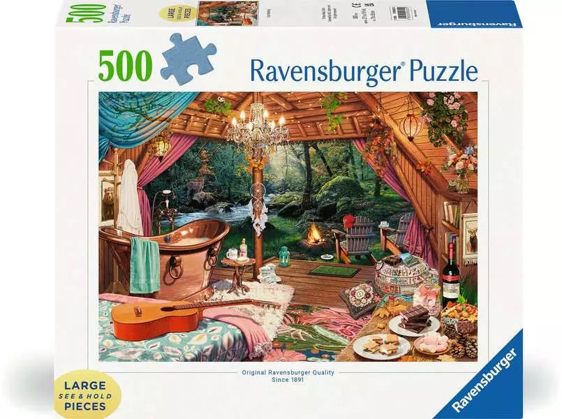 Cosy Glamping 500 Piece Jigsaw Puzzle