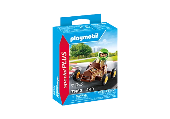 Playmobil Child with Go-Kart