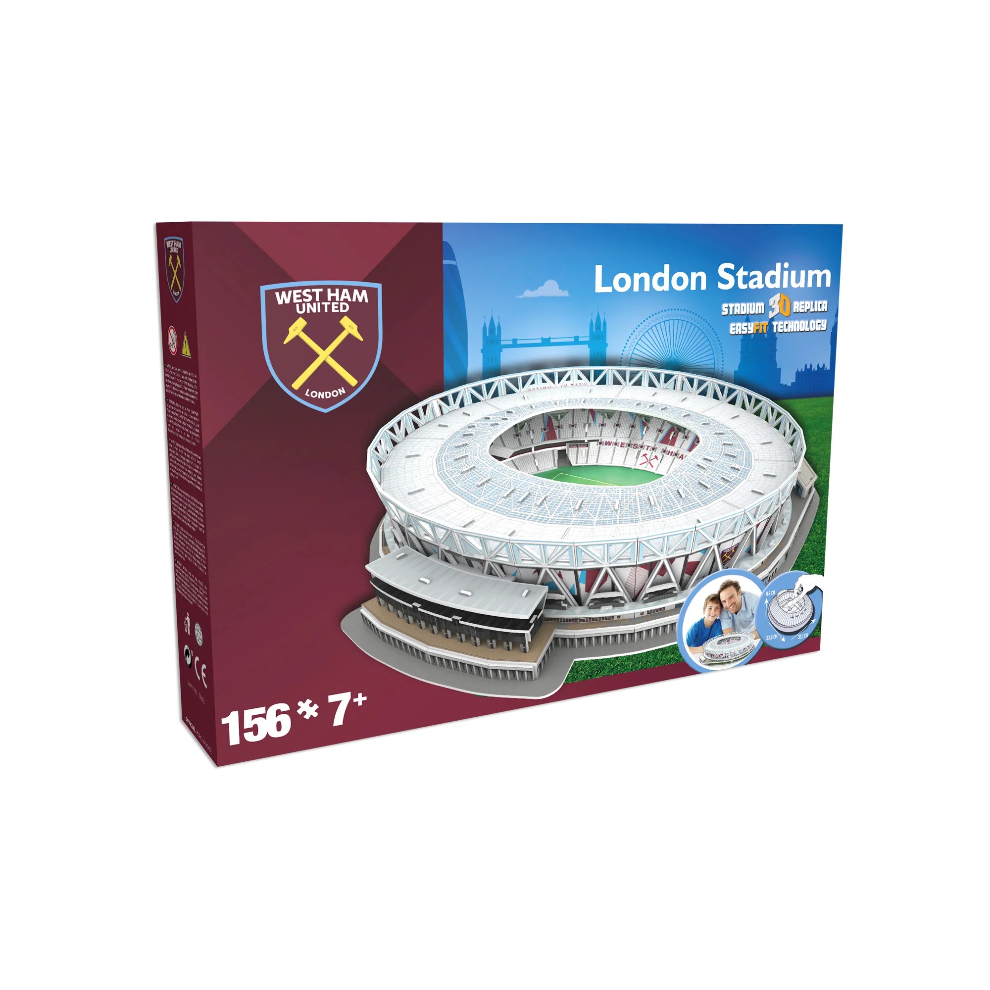 3D West Ham London Stadium