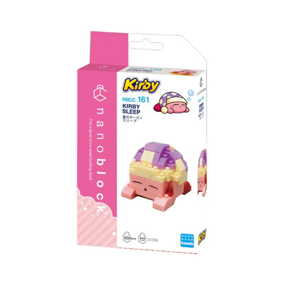 Nanoblocks Kirby: Kirby Sleep 160 piece Figure