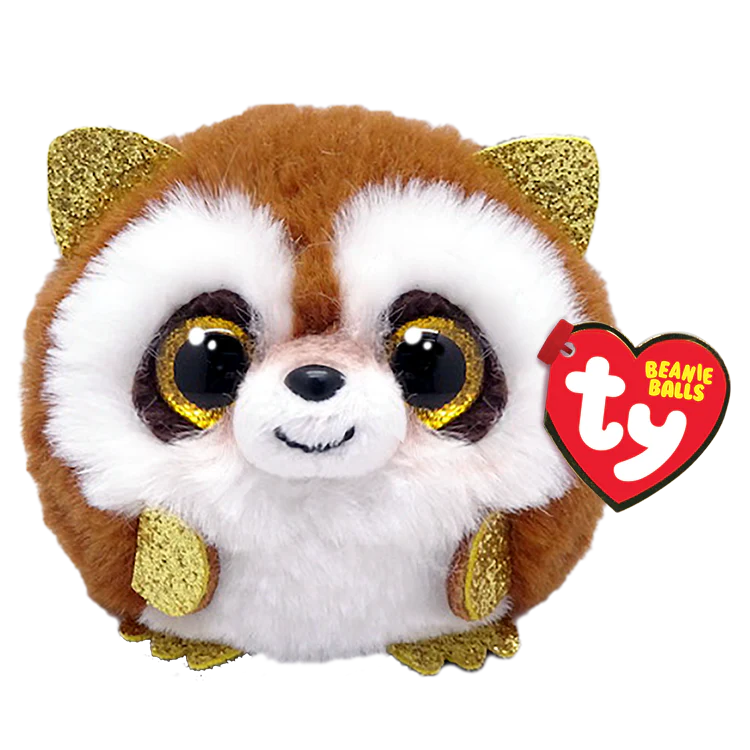 Ty Pickpocket Raccoon Beanie Balls