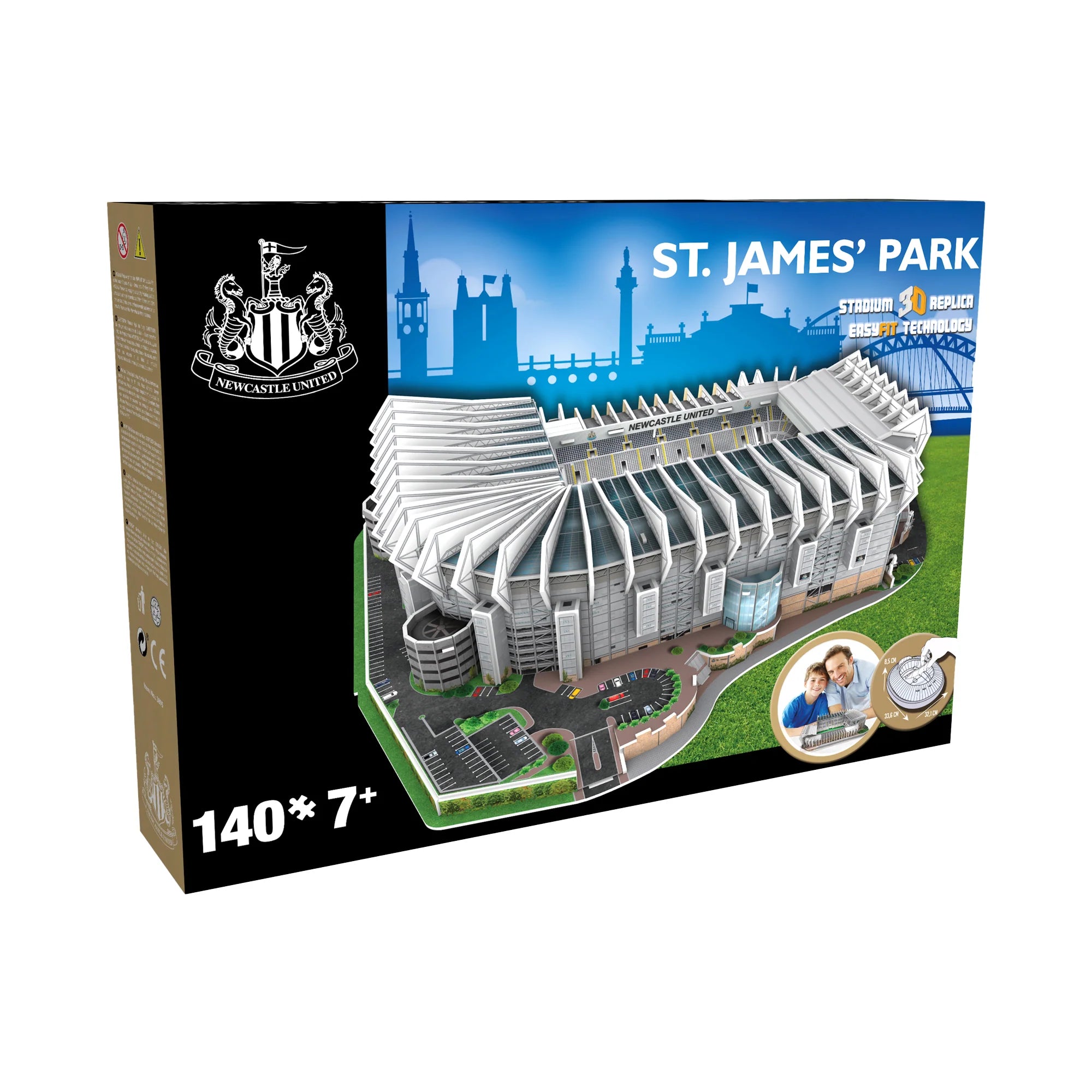 3D Newcastle St James Park Stadium
