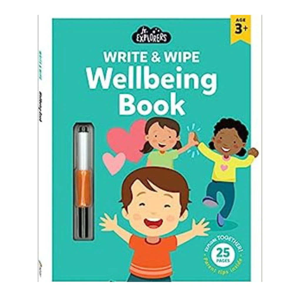 Jr. Explorers Wipe & Wipe Wellbeing Book
