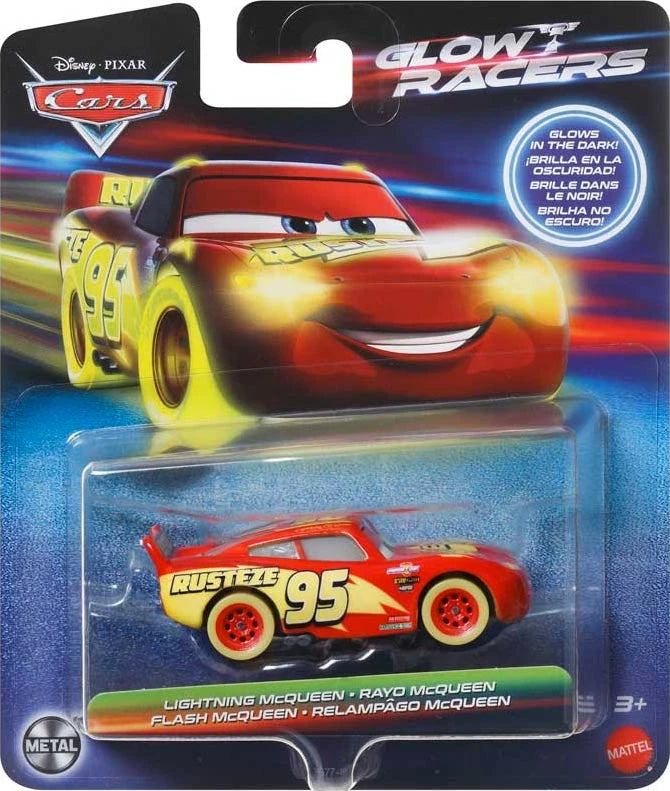 Disney Pixar Glow Racers Lightning McQueen