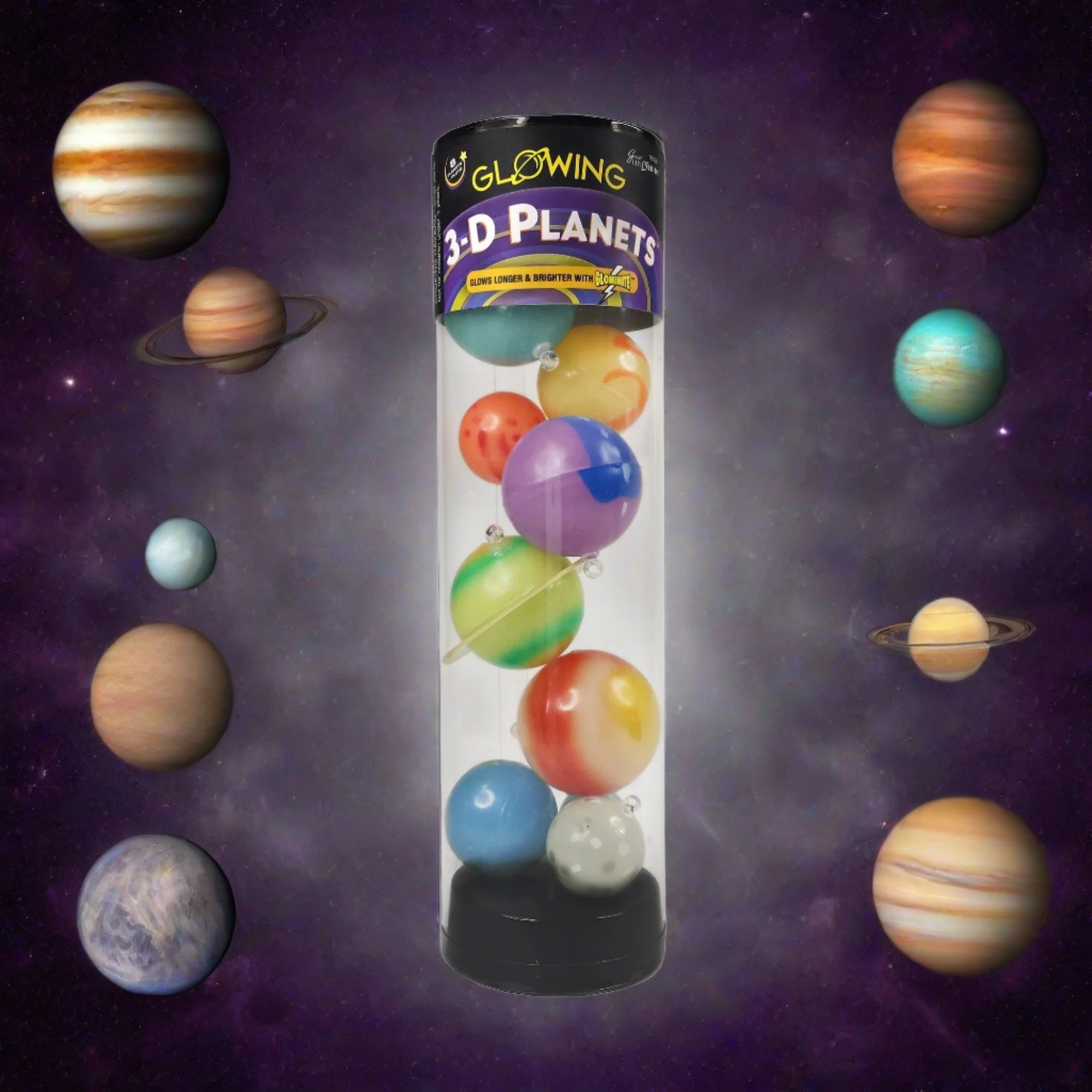 3D Planets In A Tube