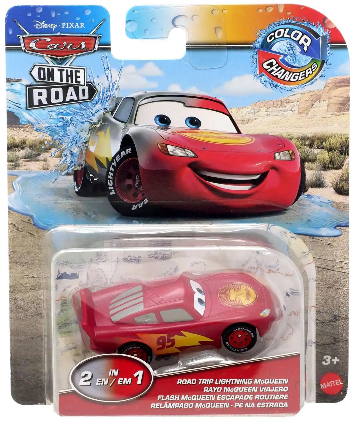 Pixar Cars Colour Changers Assorted