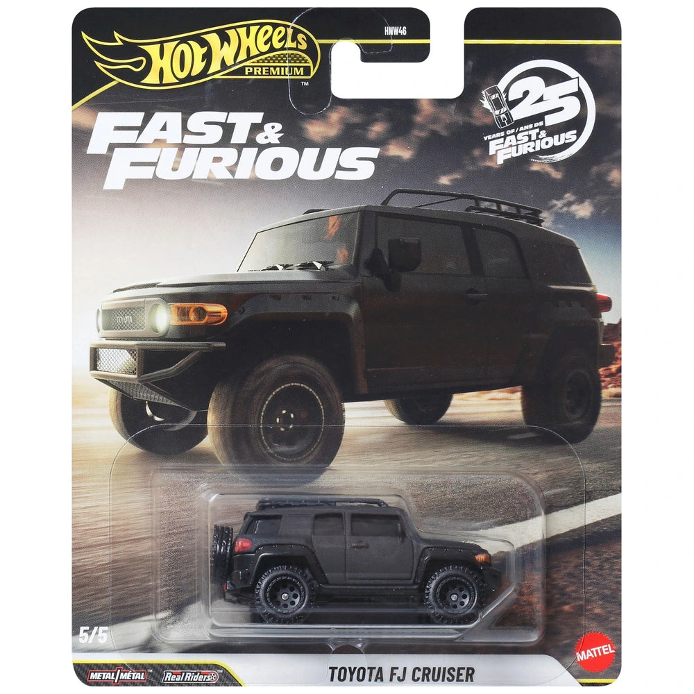 Hot Wheels Premium Fast & Furious 1:64 Toyota FJ Cruiser