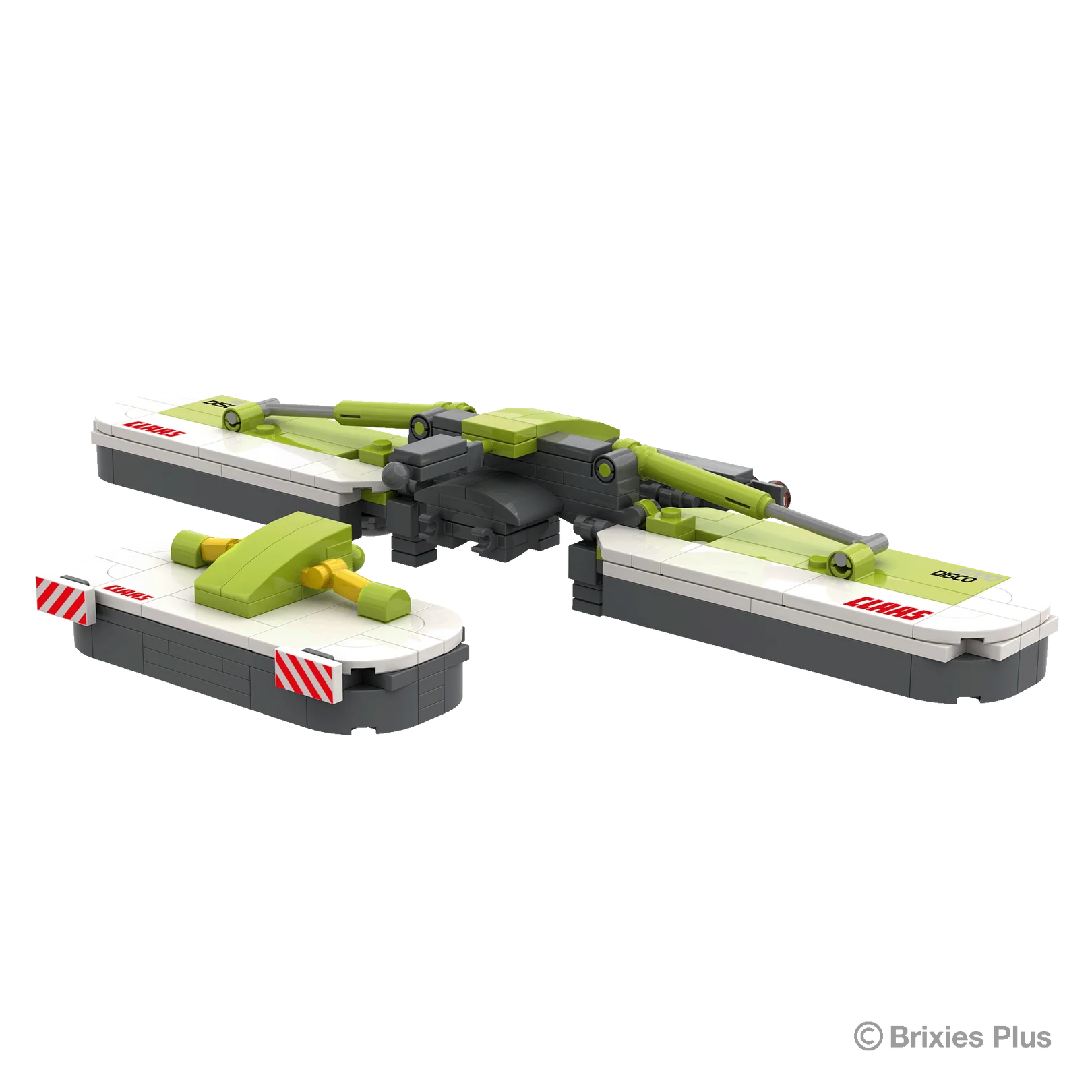 BRIXIES Plus CLAAS DISCO Mähkombi 259 Piece Set