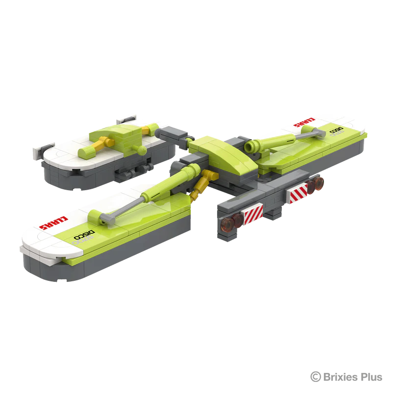 BRIXIES Plus CLAAS DISCO Mähkombi 259 Piece Set