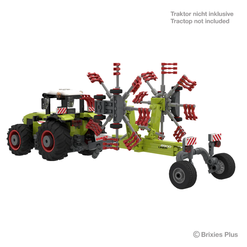 BRIXIES Plus CLAAS LINER 2900 Schwader217 Piece Construction Set