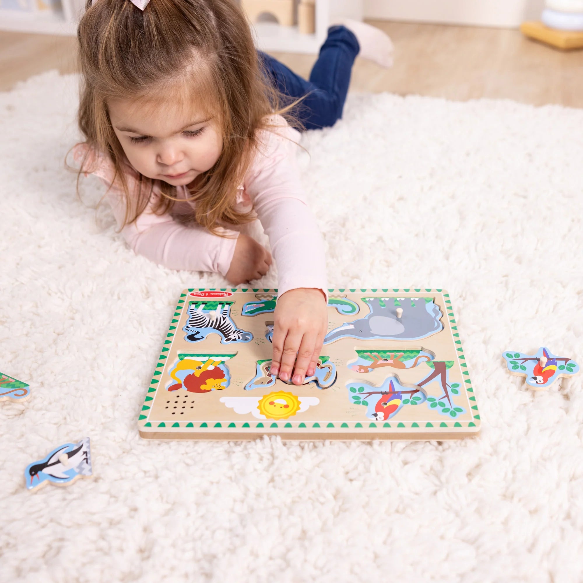 Melissa and Doug Zoo Animal Sound Puzzle