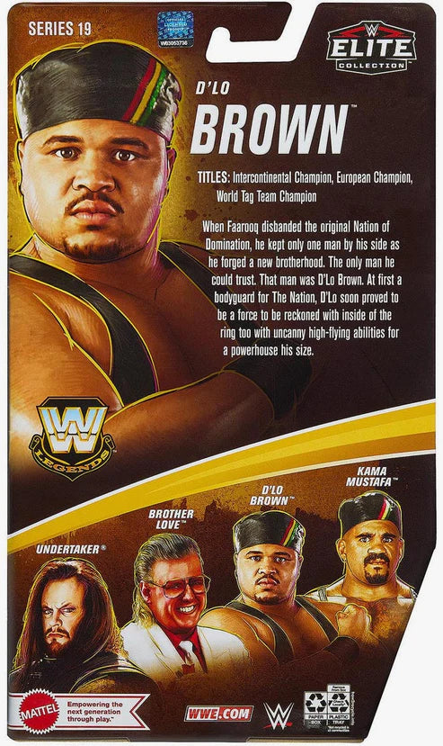 WWE Elite Legends Series 19 D-Lo Brown