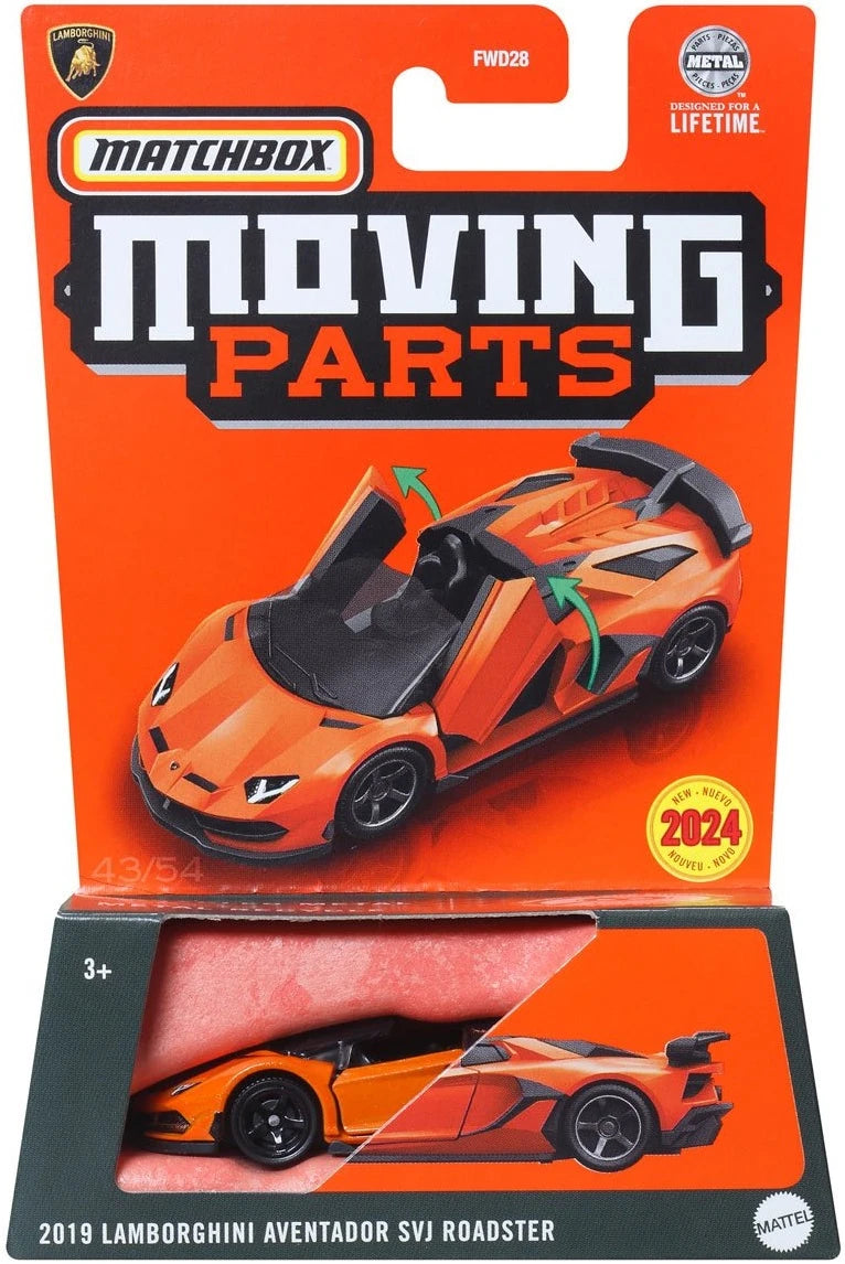 Matchbox Moving Parts Die Cast 1:64 Scale