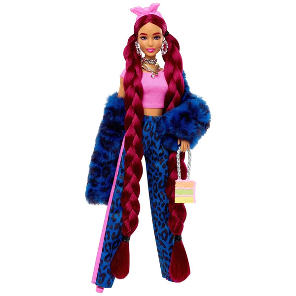 Barbie Extra Leopard Tracksuit Doll