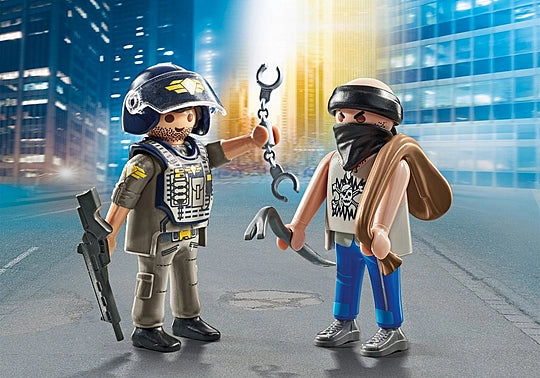 Playmobil Duo Pack Tactical Police with Thief