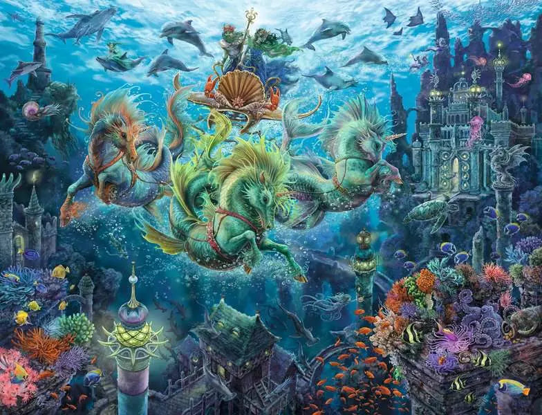 Underwater Magic 2000 Piece Jigsaw Puzzle