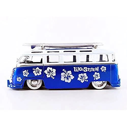 Jada Stitch & Volks Wagen T1 Bus 1 1:24 Die Cast