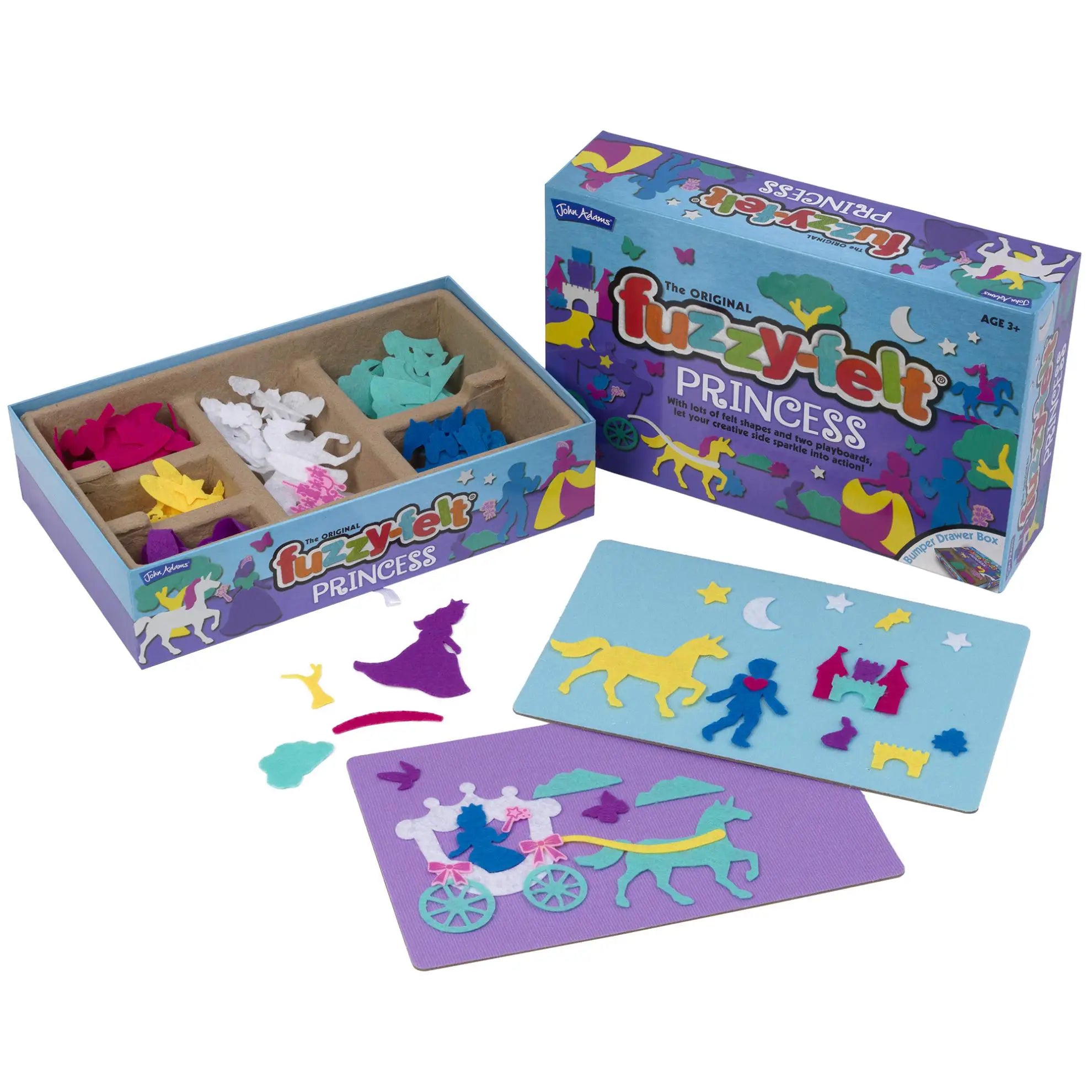 Fuzzy Felts Princess Draw Set