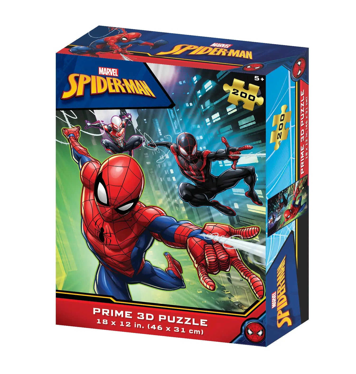 Prime 3D Marvel Spider-Man 200 Piece Puzzle