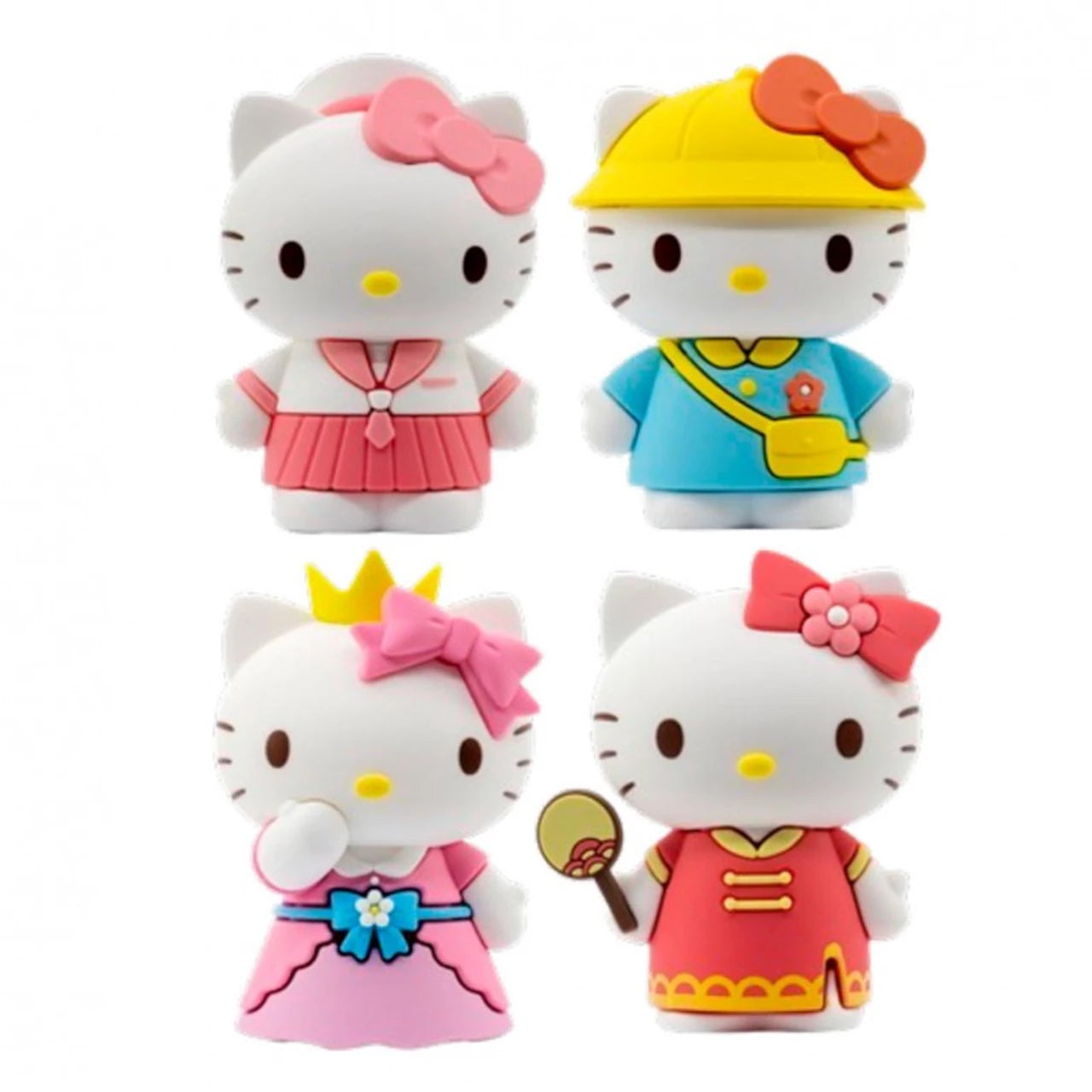 Hello Kitty Dress Up Diary 7cm Figurine