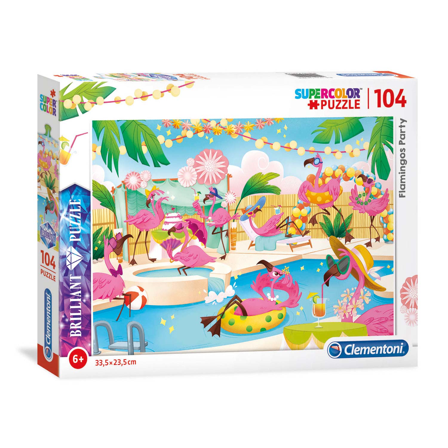 Clementoni Flamingo Party 104 Piece Jigsaw