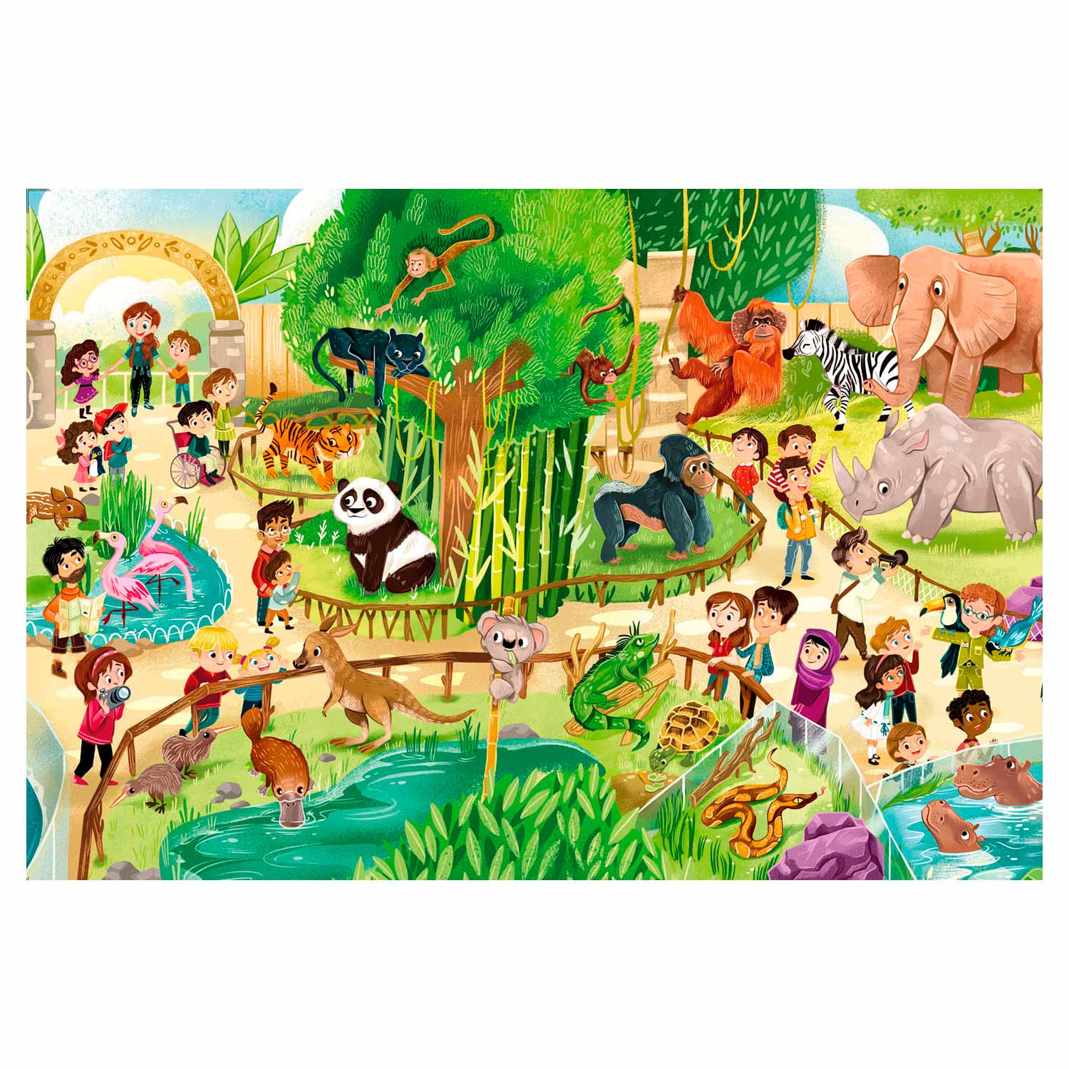 Clementoni Zoo 24 Maxi Piece Jigsaw