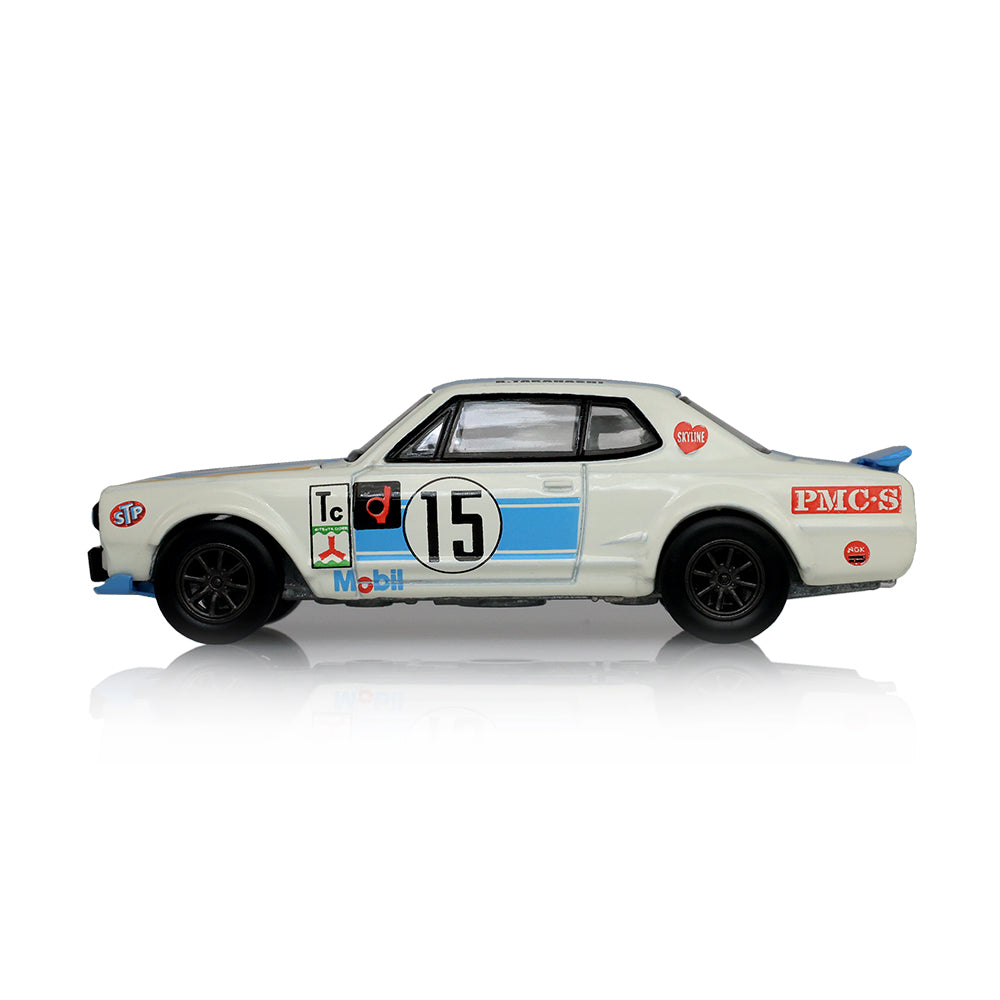 Greenlight Tokyo Torque 1972 Nissan Skyline 2000GT-R (KPGC10) (50th Victory) 1:64 Scale