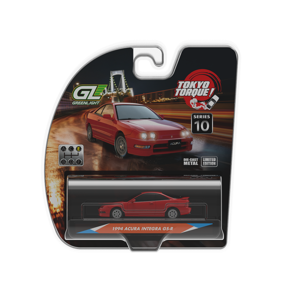 Greenlight Tokyo Torque 1994 Acura Integra G5-R 1:64 Scale Die Cast