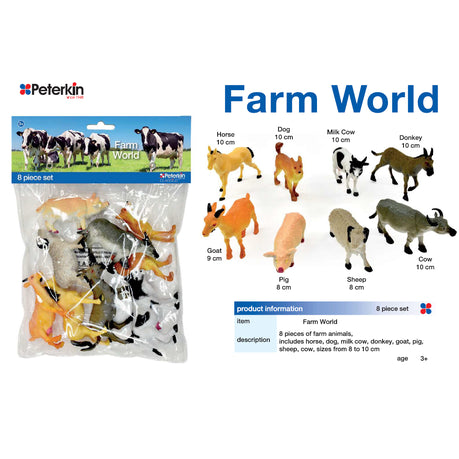 Farm World World 8 Piece Set