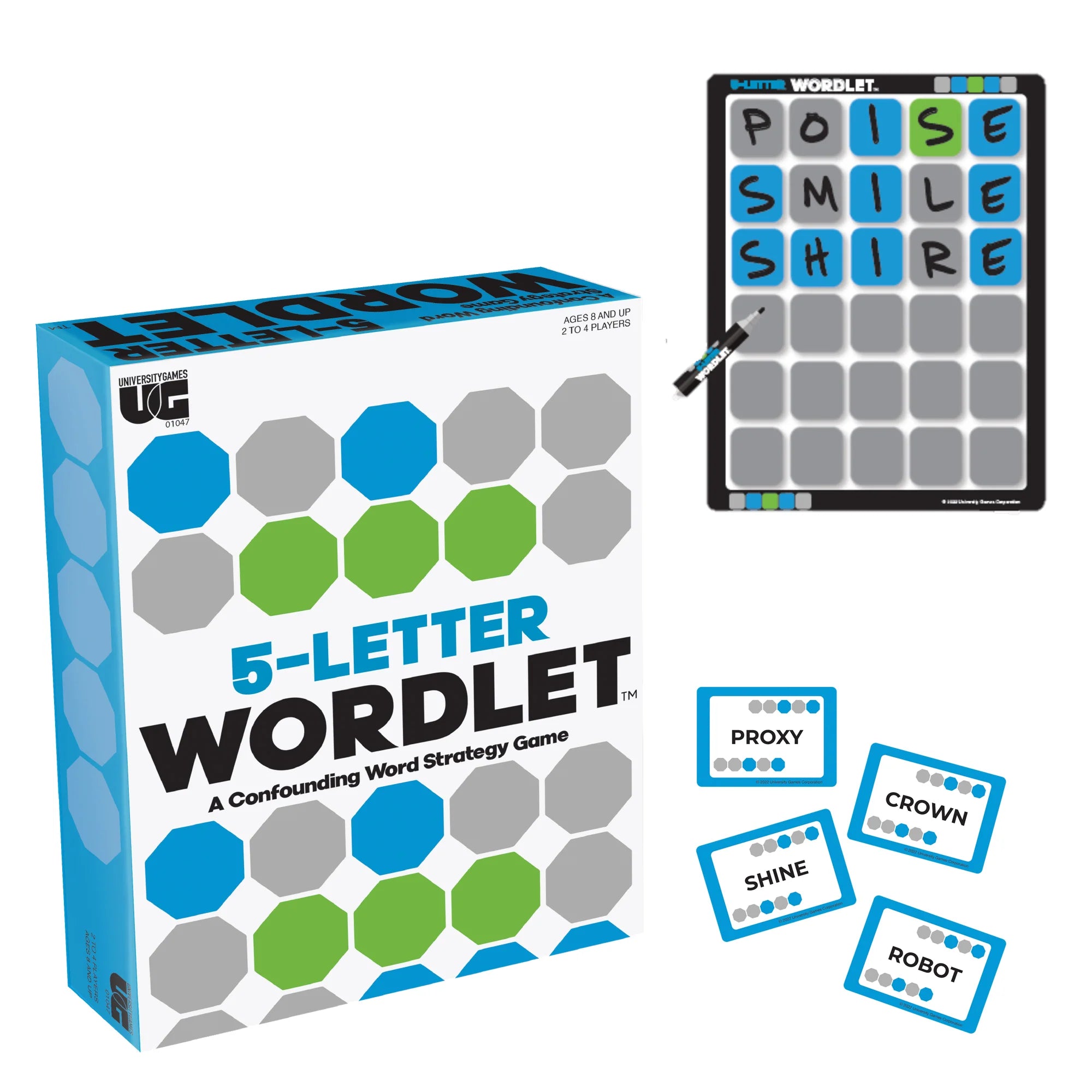 5 Letter Wordlet Word Strategy Game