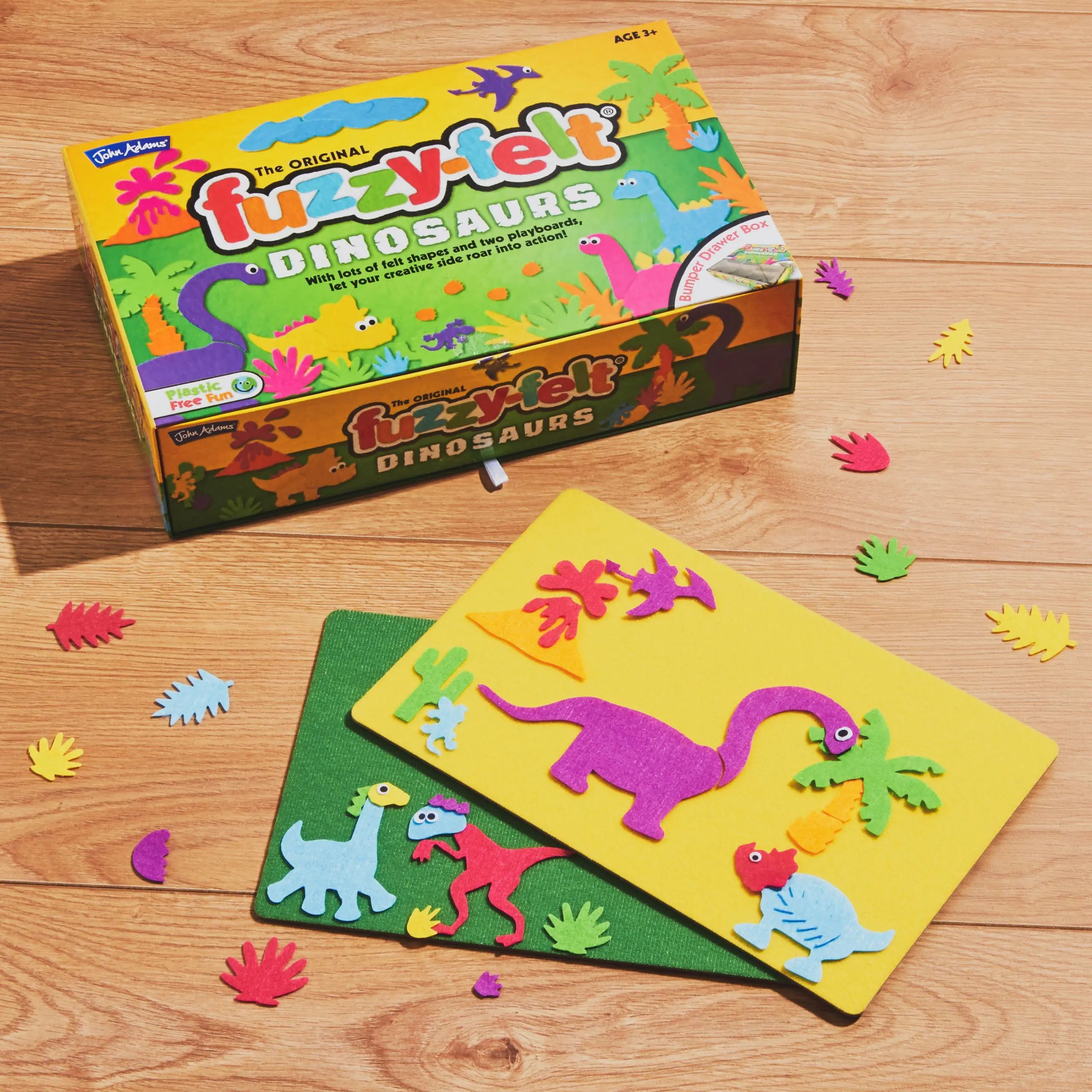 Fuzzy Felt Dinosaur