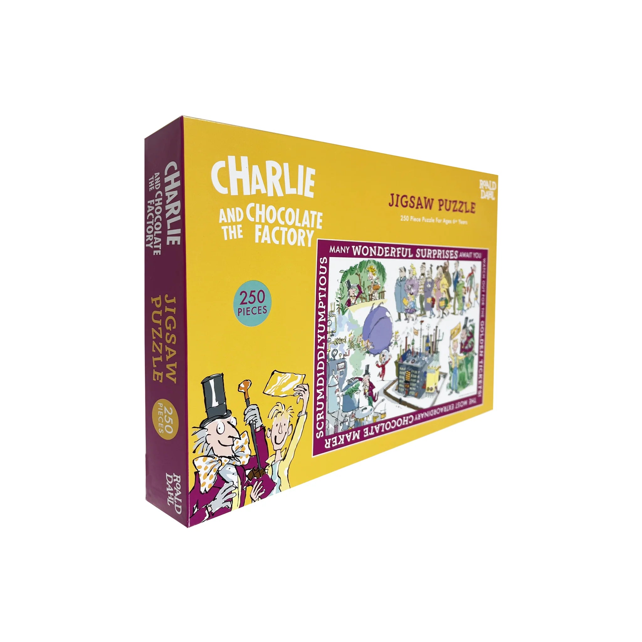 Charlie & the Chocolate Factory 250 Piece Jigsaw