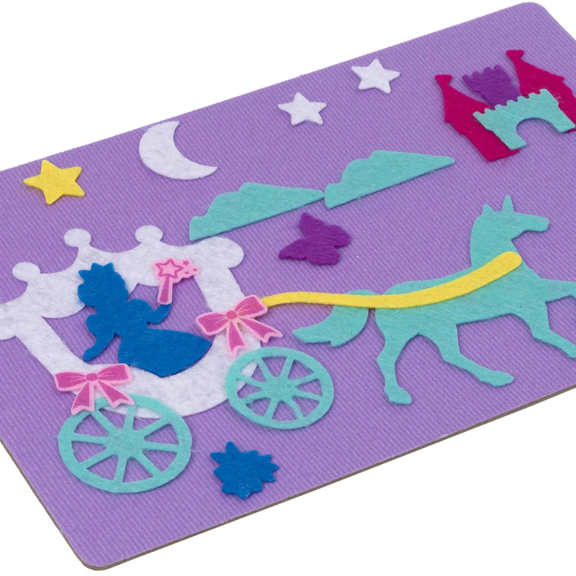 Fuzzy Felts Princess Draw Set