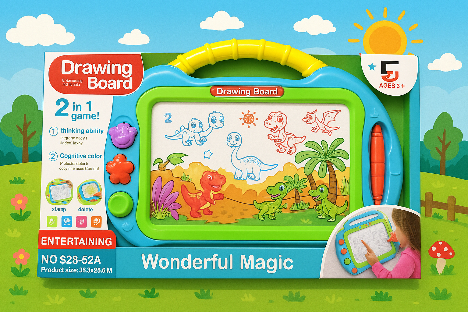 Magic Colour Drawing Board