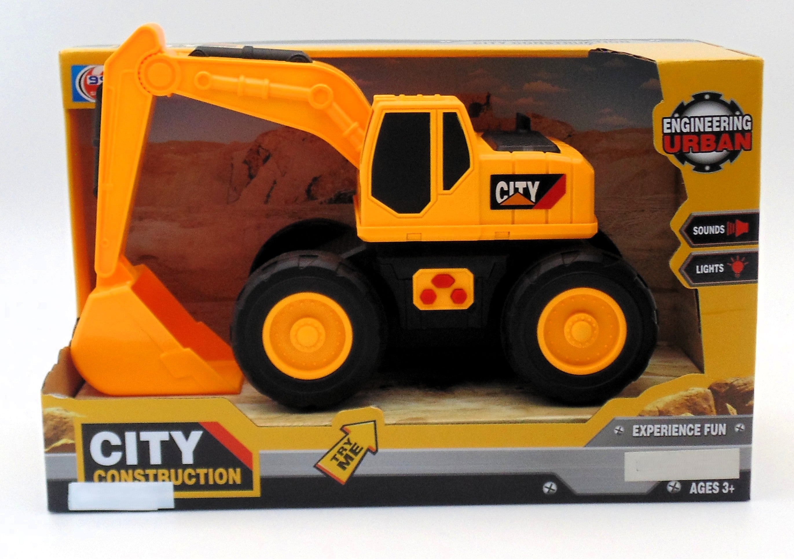 City Construction Excavator with Sound