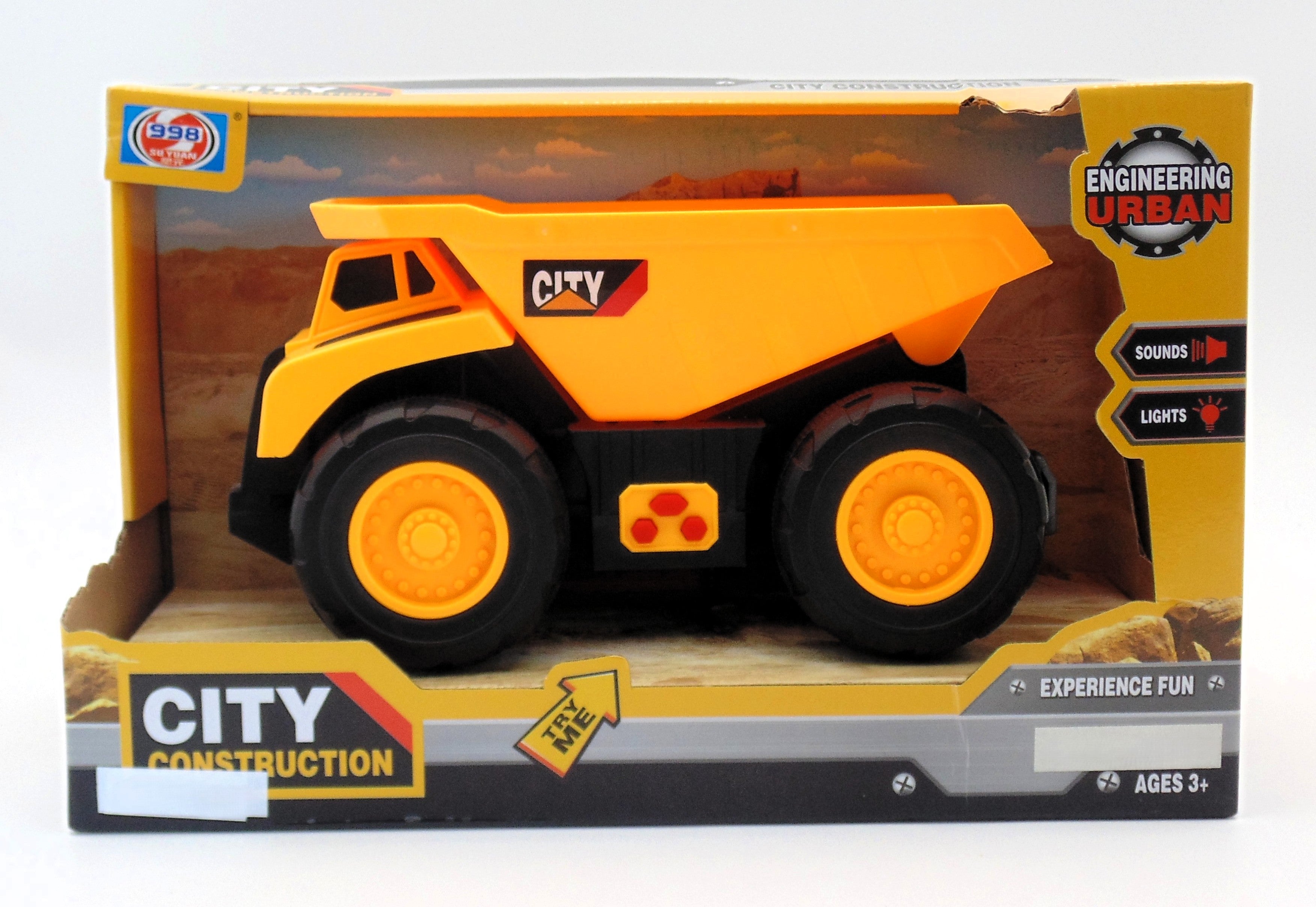 City Construction Dump Truck with Sound