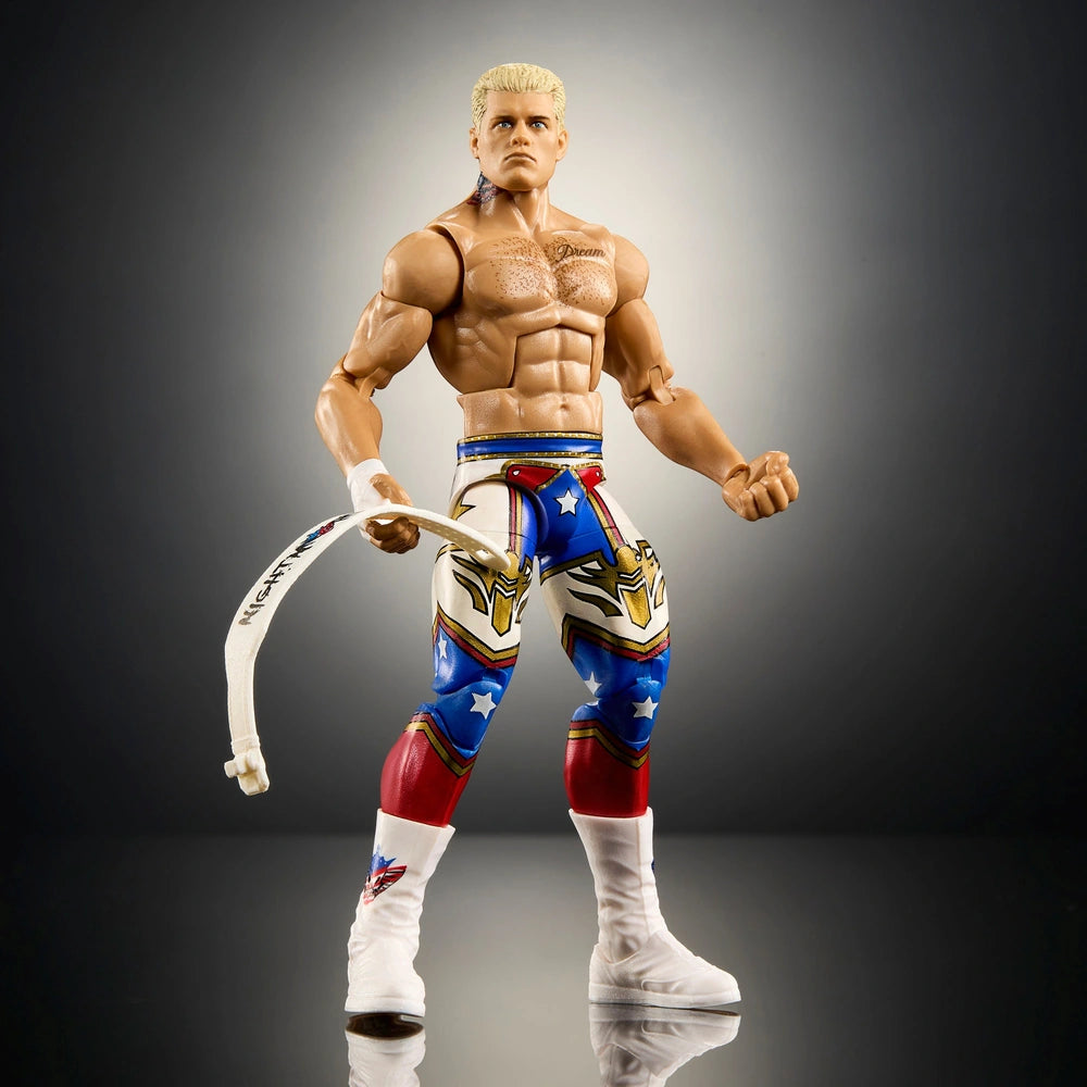 WWE "The American Nightmare" Cody Rhodes Elite Action Figure Greatest Hits