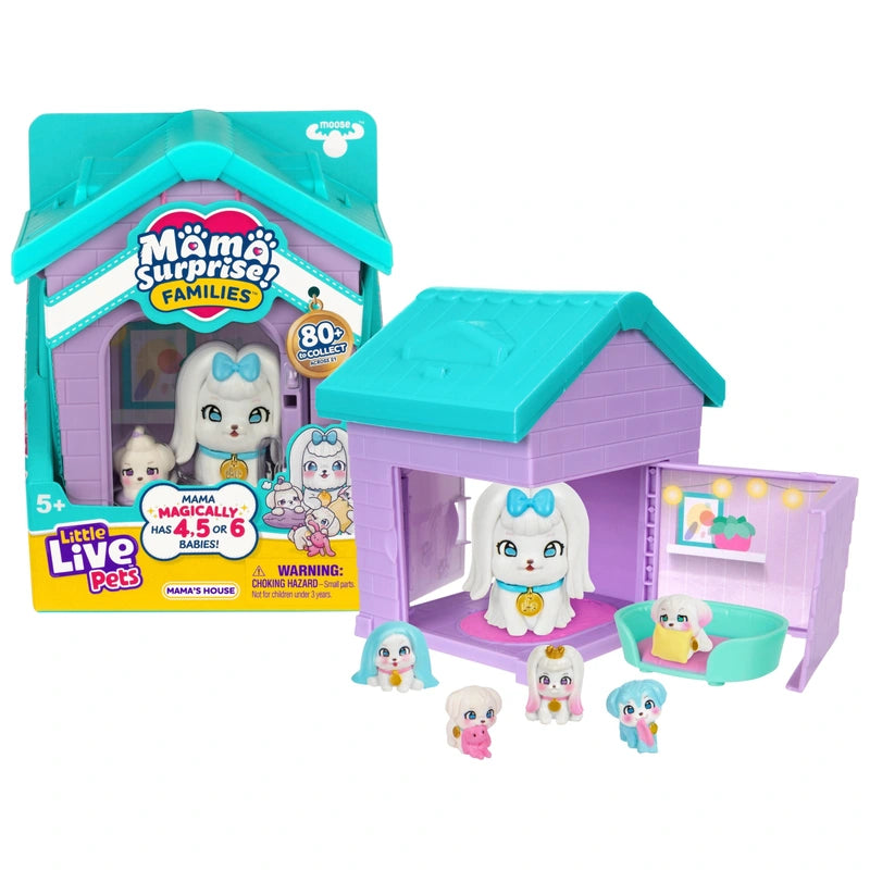 Little Live Pets Mama Surprise Families S1 Mamas House Playset Assortment