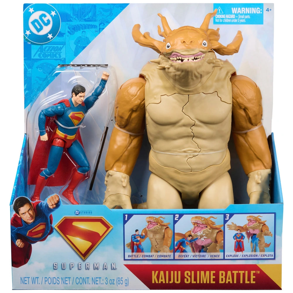 DC Comics Superman Vs. Kaiju Slime Battle