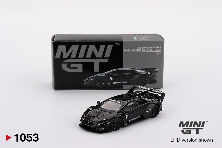 Mini GT Lamborghini LB-Silhouette WORKS MURCIELAGO GT EVO 1:64 Scale