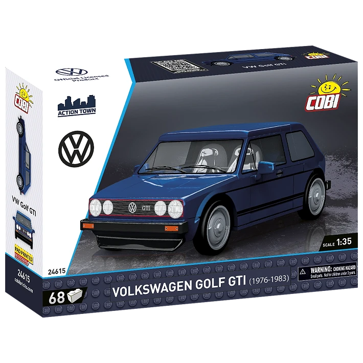 Cobi 24615 VW Golf GTi 1976 68 Piece Set