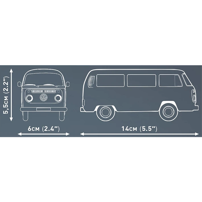 Cobi 24621 VW T2B Minibus 154 Piece Set