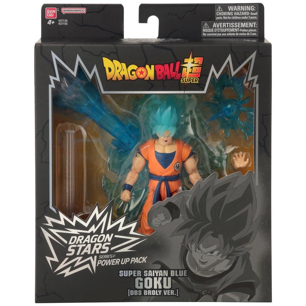 DRAGON BALL - Dragon Stars Power Up Super Saiyan Blue Goku - Action Figure 17cm
